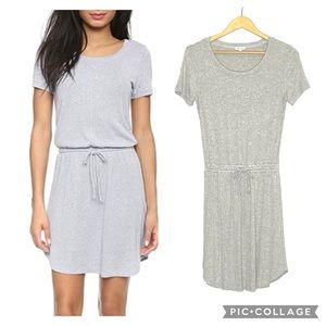 Splendid Ribbed Short Sleeve Dress